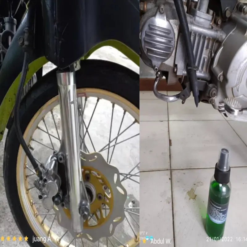PEMBERSIH KARAT SPRAI 100 ML PENGHILANG KERAK BLOK MESIN Air Car Cleaner Kendaraan 3