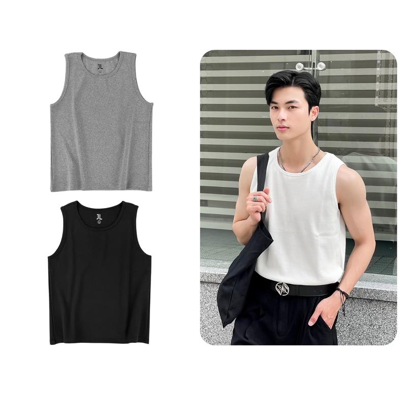 Áo tanktop Base Jack Lane Áo ba lỗ nam dáng sát nách chất liệu vải thun gân