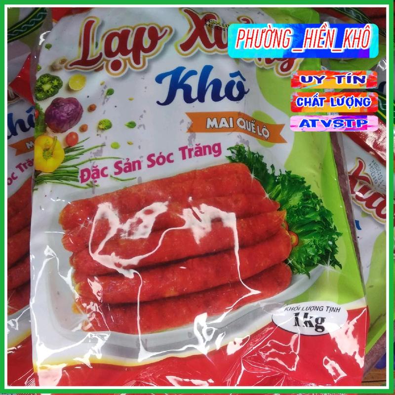   1kg lạp xưởng heo khô đặc sản sóc Trăng mai quế lộ truyền thống 