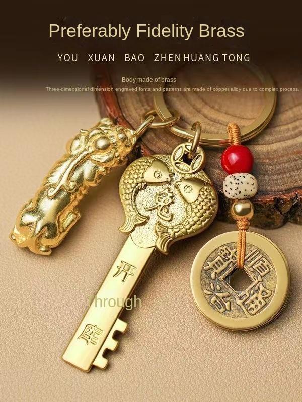 Product Introduction of Pixiu Good Luck and Wealth Copper Gourd Twelve Zodiac Open Vault Money  Pendant Cleaned, Blessings Decor Ornaments 10