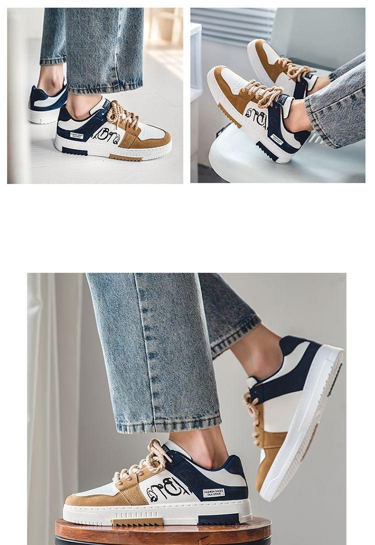 Product Introduction of Men's Shoes Autumn New Student Trend All Competition Sports Shoes Water Design Special Summer Korean Casual Sneakers 20