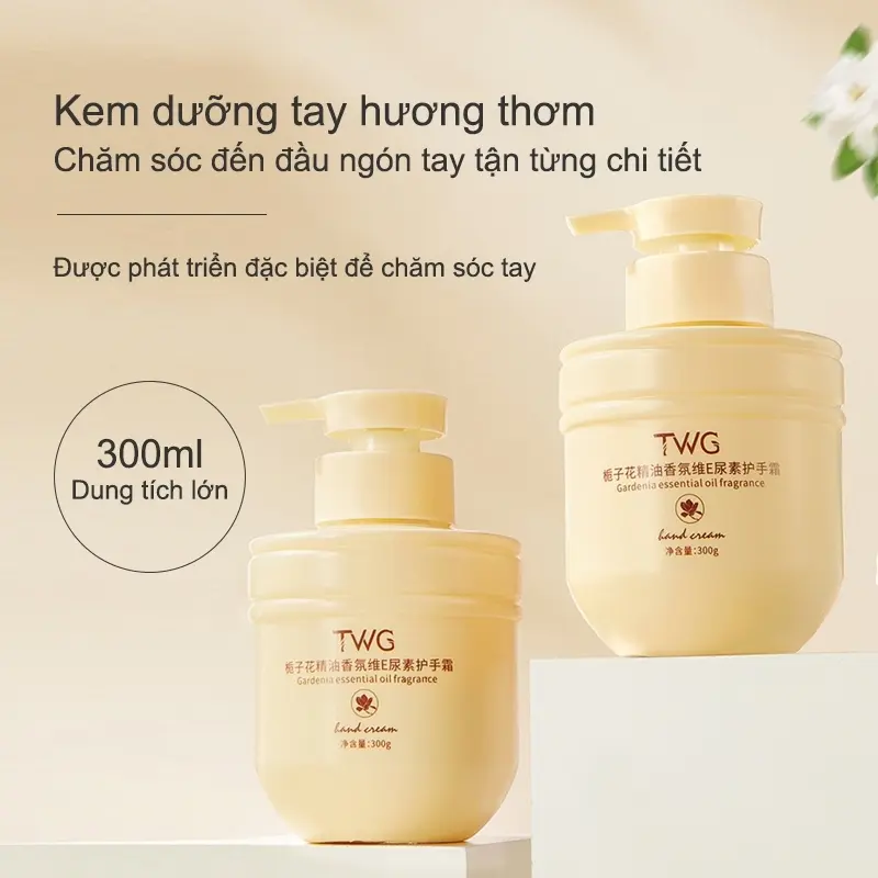 Dưỡng Da Tay TWG 300g - Dưỡng Ẩm, Làm Trắng, Chống Nứt Nẻ - Làm Đẹp Da, Women Cho Bé   duong chan got kem