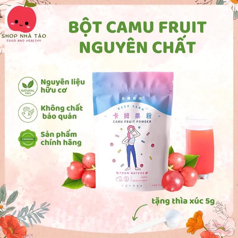 ￼BỘT QUẢ CAMU 80G KEEP FARM LÀM TRẮNG DA (TẶNG THÌA)
