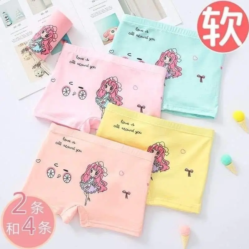 Đồ Lót Bé Gái, Hình Tam Giác, Lớp A, Quần Boxer Bé Gái Và Bé Gái, Thích Hợp Cho Trẻ Em Và Học Sinh Lớn, Quần Lót Trẻ Em
