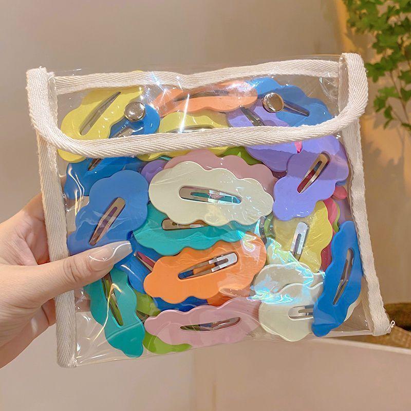 Kẹp Tóc Dễ Thương, Màu Pastel Mới, Kẹp Tóc Ngọt Ngào Kẹp Bên, Kẹp Tóc Đám Mây, Kẹp Bb, 30 Ngày Bán Chạy 4946 Miếng, Kẹp Phong Cách Cô Gái Trẻ 1