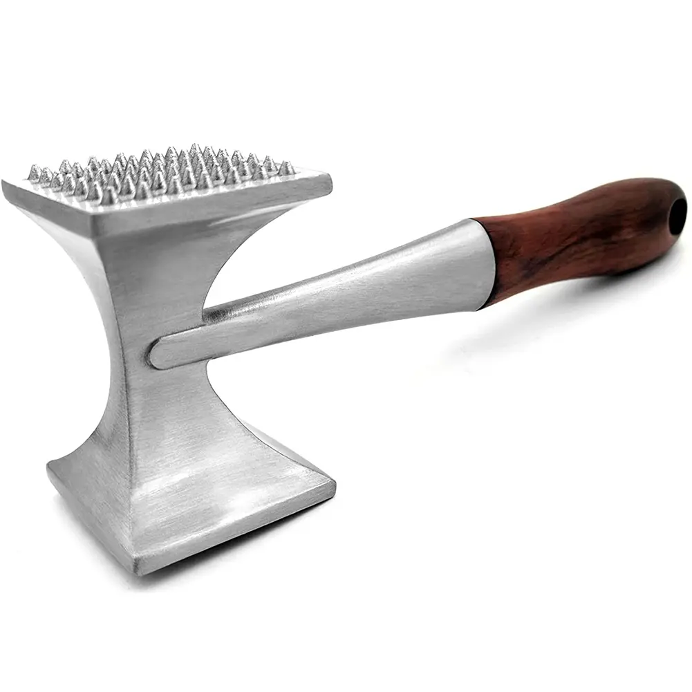Meat Tenderizer Hammer, Dual-Sided Nails Meat Mallet, Meat Tenderizer Tool Used for Steak, Chicken, Meat Hammer