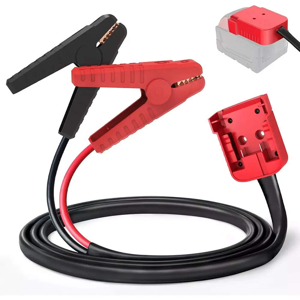 1PCS For Jumper Cables for Car with Adapter for Battery 8AWG 60CM Auto Booster