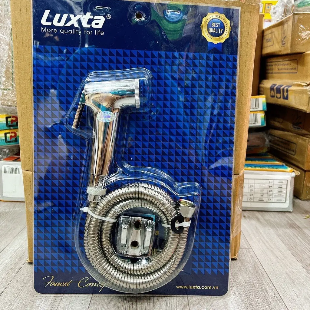 Vòi xịt vệ sinh inox Luxta L5101 cao cấp,bảo hành chính hãng 100%