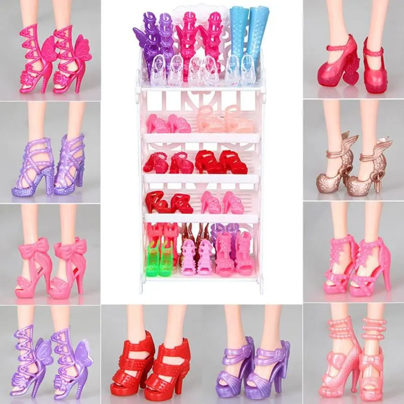 SEPATU BARBIE SET ISI 12 PASANG