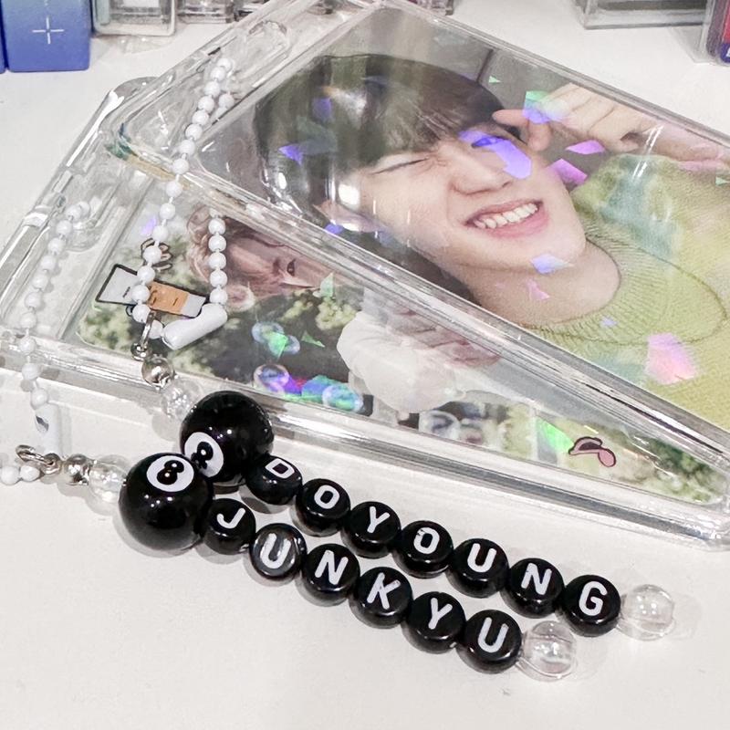 BLACK AND WHITE POCA HOLDER - PHOTOCARD CASE AKRILIK CUSTOM - Shop ...