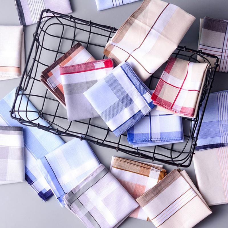 Product Introduction of Ultra-thin Portable Plaid Square Towel Is Dual-purpose for Sun Protection and Sweat Absorption 5
