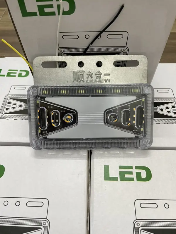 Đèn sườn xe tải soi lốp led hông chớp nháy điện 12V 24V 6
