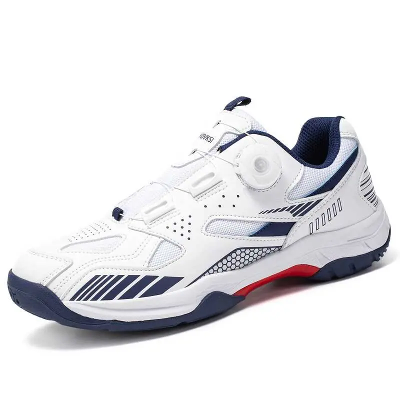 Badminton Shoes for Men Women Professional Anti Slip Table Sneakers Blue Gym Tennis Trainers