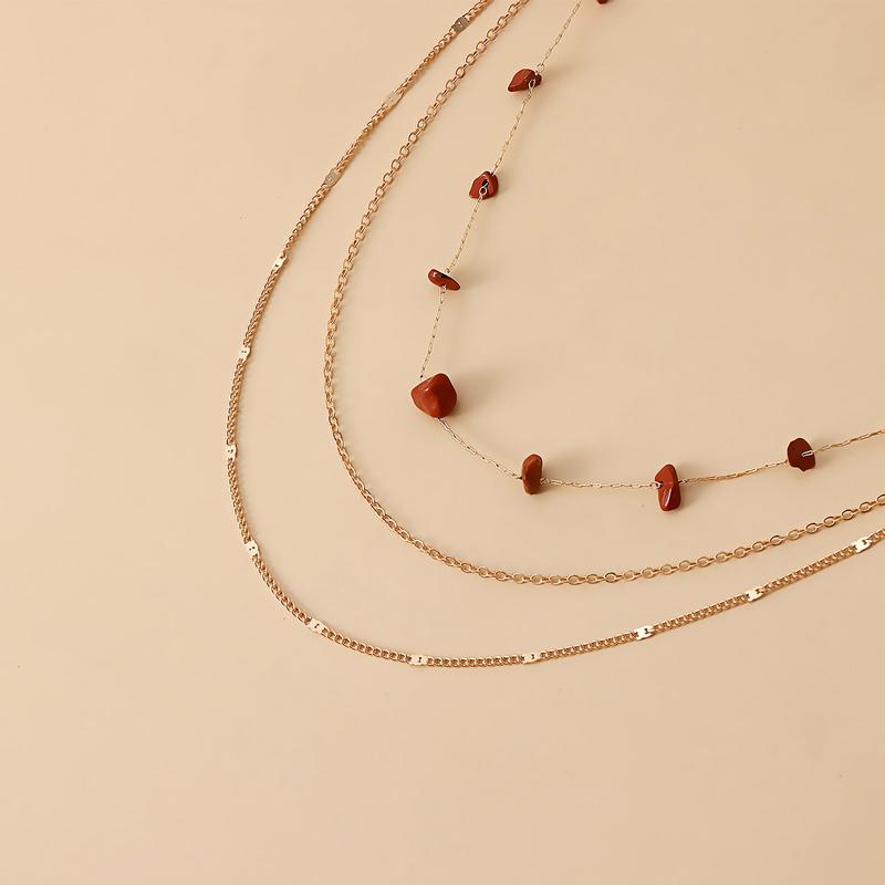 Waist Chain Multi Circle Faux Turquoises Jewelry Bohemian Adjustable for Daily Wear 3