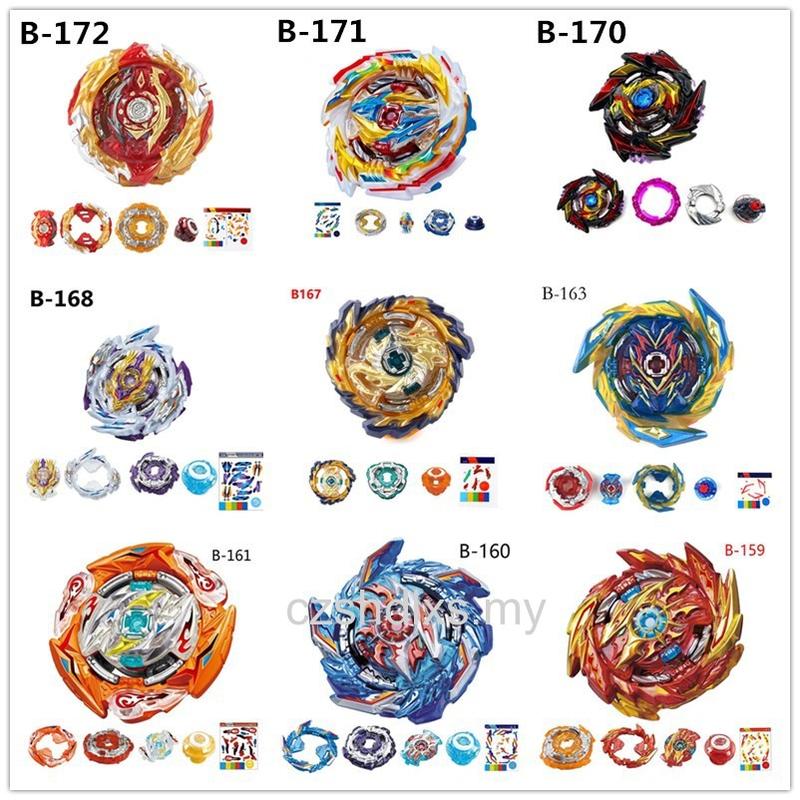 Beyblade Burst, B-171 Tempest Dragon, B-167 Sparking SuperKing Booster, Mirage…