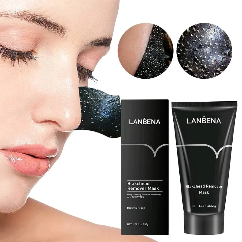 LANBENA BAMBOO CHARCOAL BLACKHEAD MASK Masker serum pencerah 1