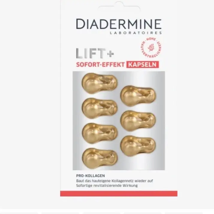 Serum Diadermine Collagen của Đức - dạng viên nang - 7 viên trong vỉ dùng trong 7ngày