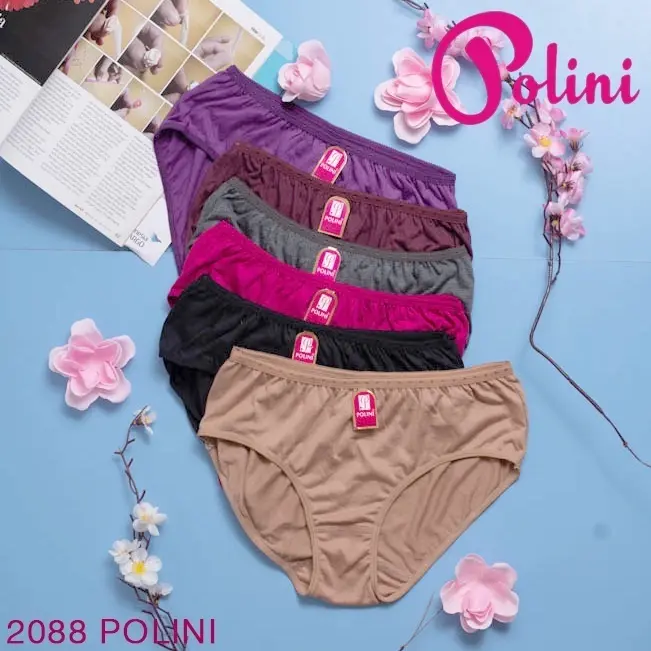 Celana Dalam Wanita Katun Polini 2088 Warna Gelap