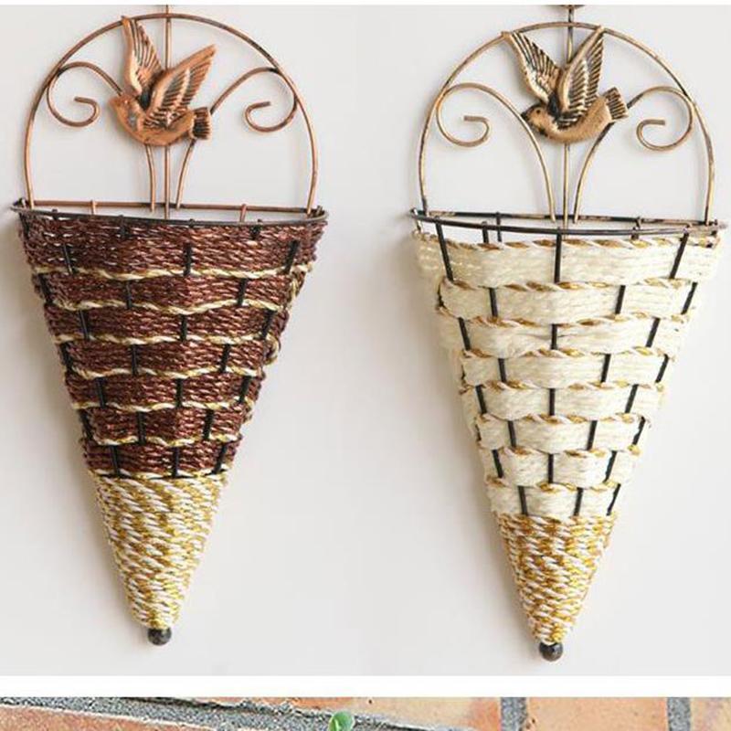 Product Introduction of กระถางต้นไม้ดอกไม้ สไตล์กรวย เหมาะสำหรับบ้านและสวน รั้วติดผนัง ตะกร้าชาวไร่แบบแขวน 38