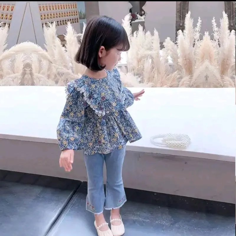 [1-4tahun] setelan una flower 0
