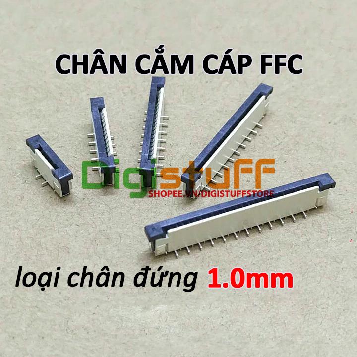 Đầu cắm cáp bẹ (đầu ZIF) loại chân đứng - DIGISTUFF 0