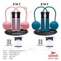 Gambar SPEEDS Skipping 2in1 Lompat Tali Loncat Tali Jump Rope Lompat Tali High Jump Gym Alat Outdoor 021-1605 - 1601 A HITAM dari Speedss Official Store Kota Surabaya 2 Tokopedia