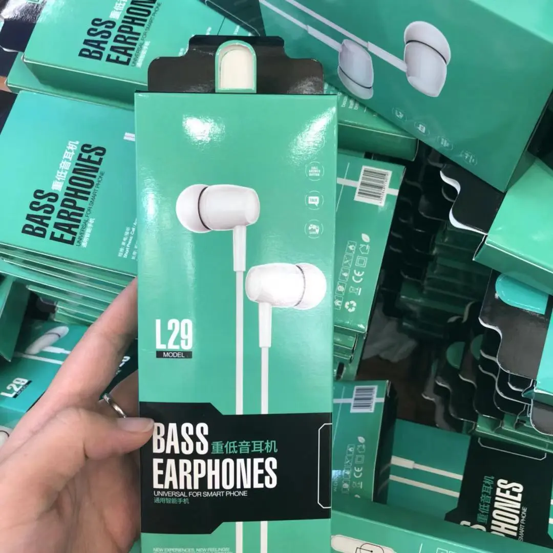 Tai Nghe Trong Tai Điện Thoại Di Động Điều Khiển Dòng Thông Dụng, Áp Dụng Cho Apple Và Android, Nội Địa, Đóng Hộp