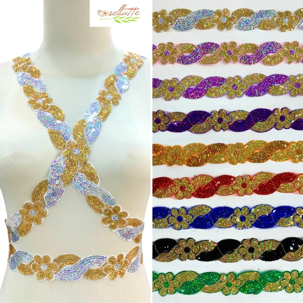 Renda Sequin Blink (50cm)