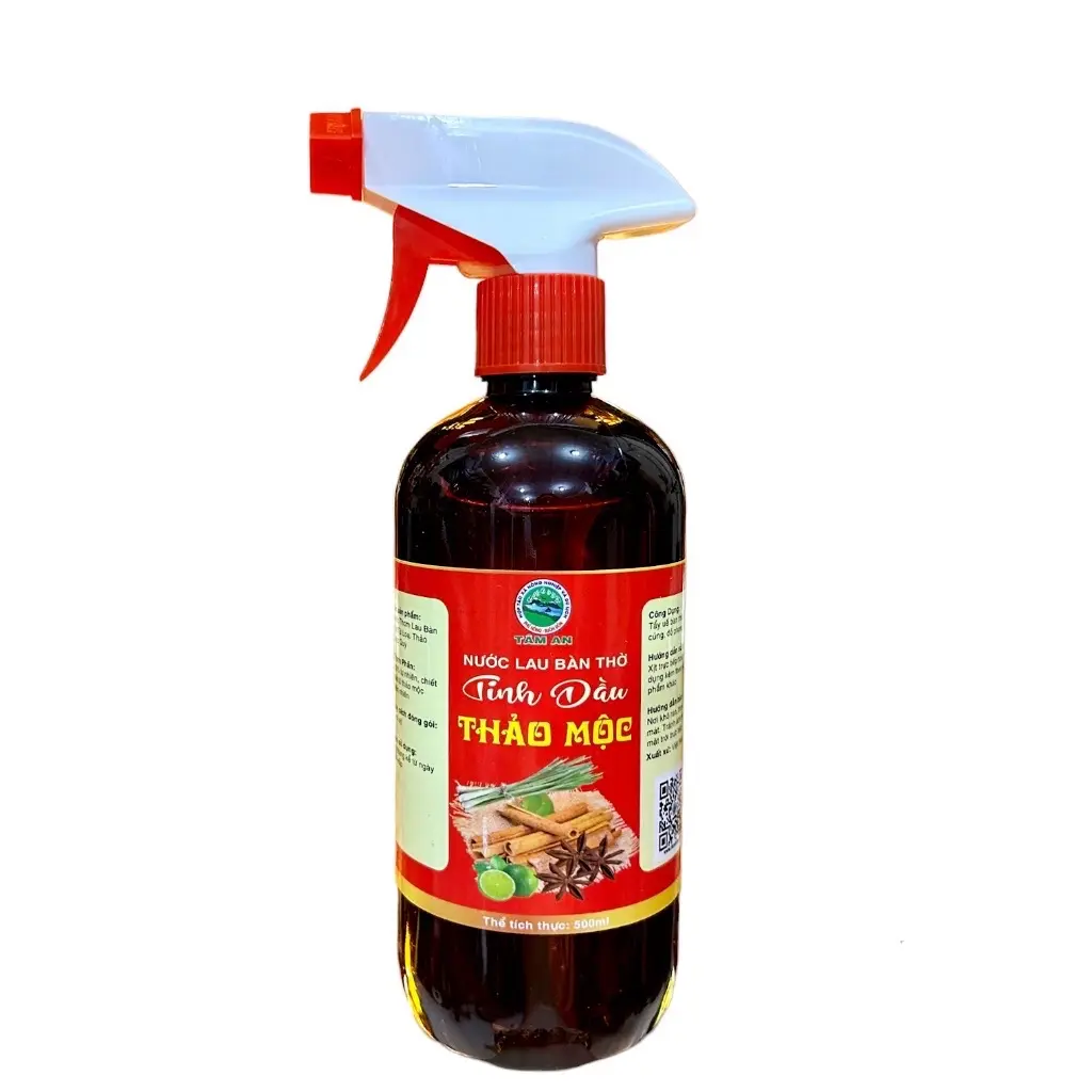 Nước lau bàn thờ Tinh Dầu Thảo Mộc thu hút tài lộc,500ml