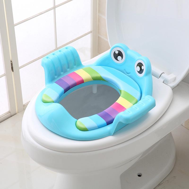 Product Introduction of Bệ Lót Thu Nhỏ Bồn Cầu Có Tay Vịn Đệm Lót Cho Bé An Toàn, Tháo Lắp Dễ Dàng Tiện Lợi - Getgo1 46
