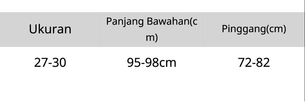 LS-Celana Kulot Cargo Jeans Wanita Celana cargo Panjang