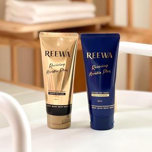 กล่องดำ คู่ กล่องน้ำเงิน║Reewa รีว่า-เคราติน บำรุงผม เคราตินสด เคราตินพลัส ทรีตเม้นท์ผม