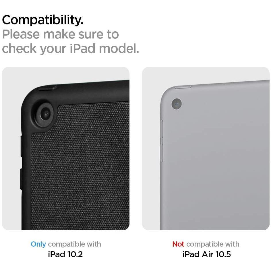 Case for iPad 9 / 8 /7 10.2 (2021/2019) Spigen Urban Fit Flip Cover Casing