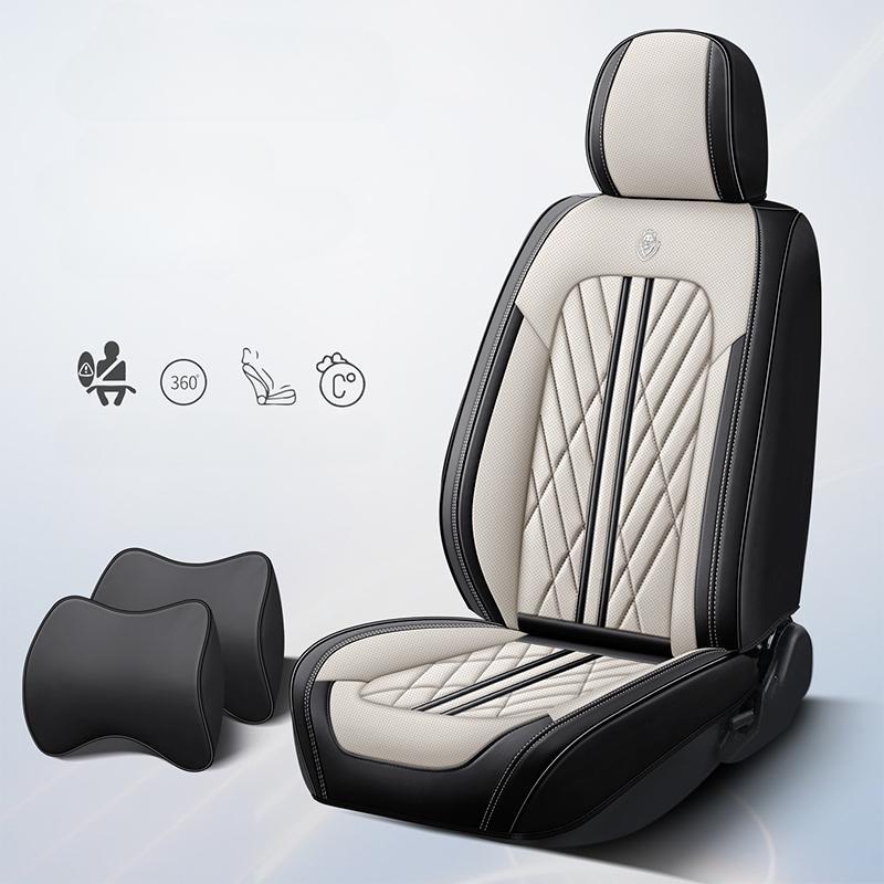 Car Seat Cover, 1 Count PU Leather Breathable Car Seat Protector, Universal Car Seat Protective Cover, Car Interior Accessories for Men & Women 7