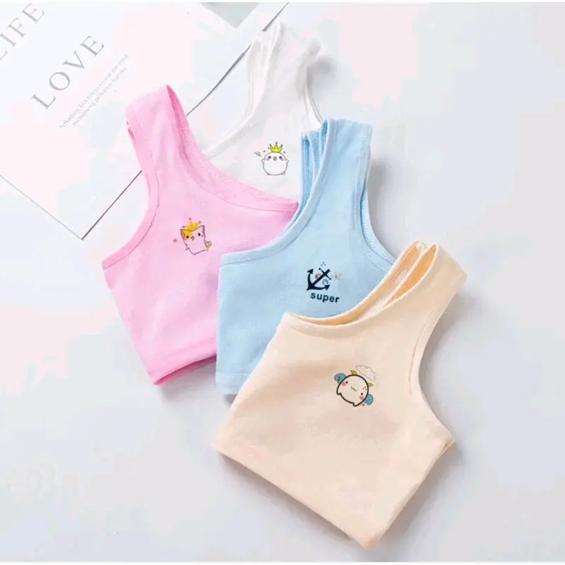 Miniset Remaja Polos Busa Bra BH Anak Perempuan Sekolah ABG Katun Premium Kutang Tank Top Teenager Teen CQ21 2