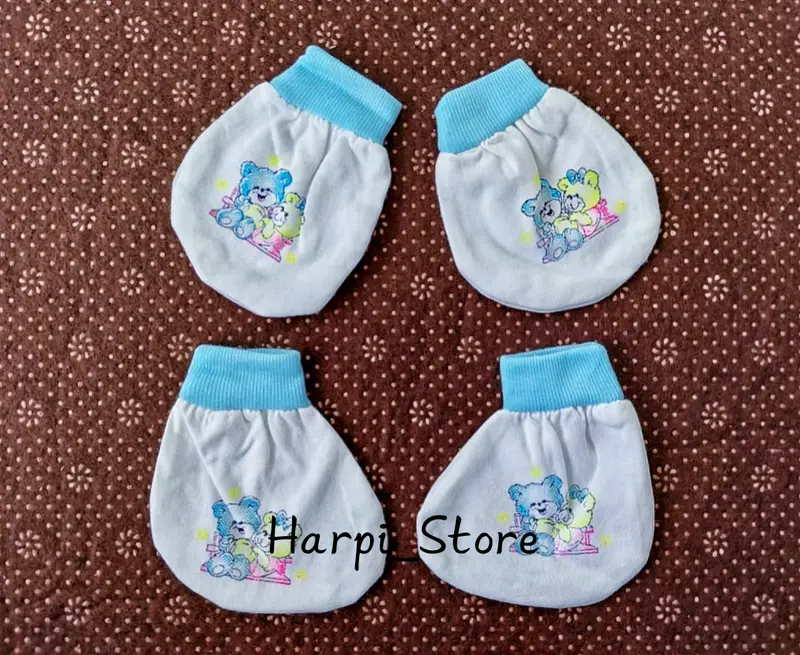 3 Pcs Sarung Tangan Bayi Rip Motif Bear 2