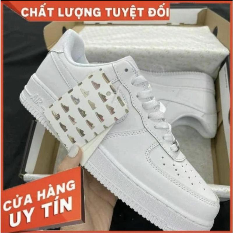 Giày a.f.1 trắng tinh cao cấp nam nữ đi êm dễ phối đồ nam nữ fom dáng dẹp hotrendd 2025 full size 36-43 2