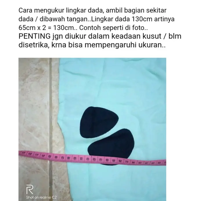 Setelan Celana Pendek Jumbo Tie Dye LD 130cm 2