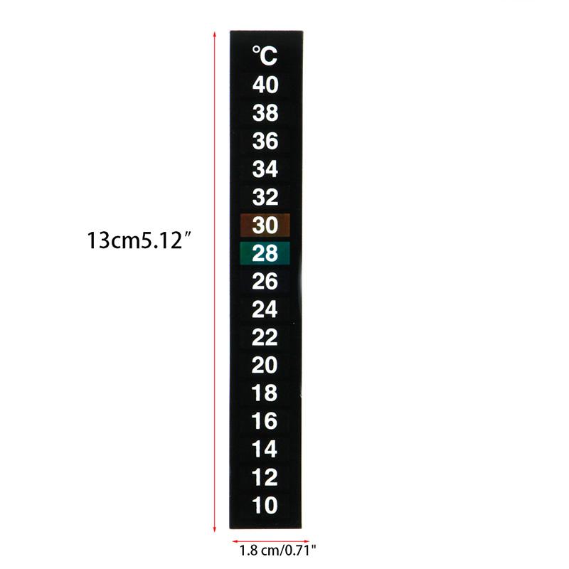 Product Introduction of Digital Temperature Sticker Adhesive Thermometer Strip Celsius Display Adhesive Stickers for Fish for Tank Aquarium 28