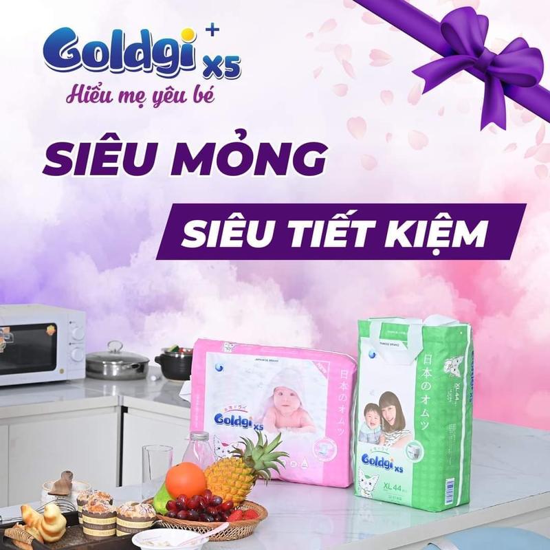 Bỉm Nhật Goldgi x5 Cho Bé đủ size