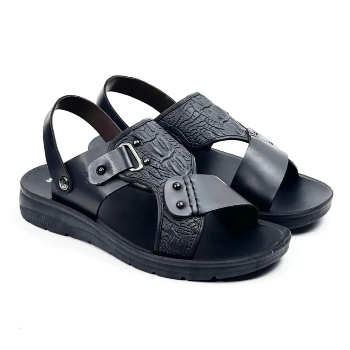 Dép da thời trang vân cá sấu full size 38-43