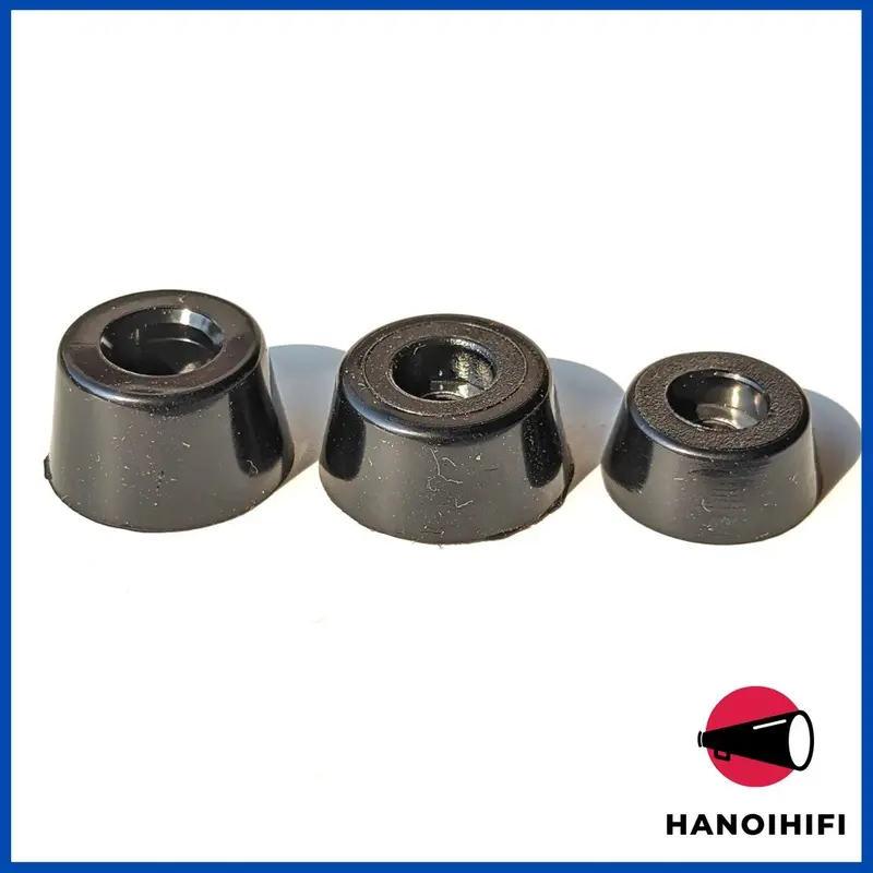 Chân đế cao su ROHS siêu rẻ nhiều kích thước cho loa, tủ, kệ, bàn, đồ gỗ diy (Giá 1 cái) 1