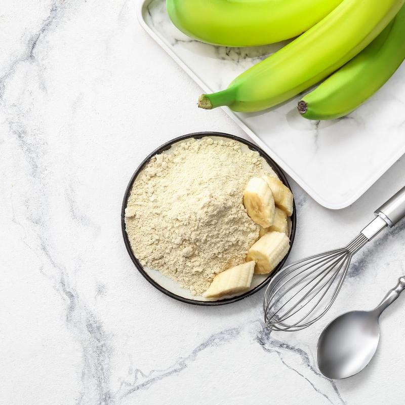 Product Introduction of ผงกล้วยน้ำหว้าดิบ Raw Banana Powder 150g 2