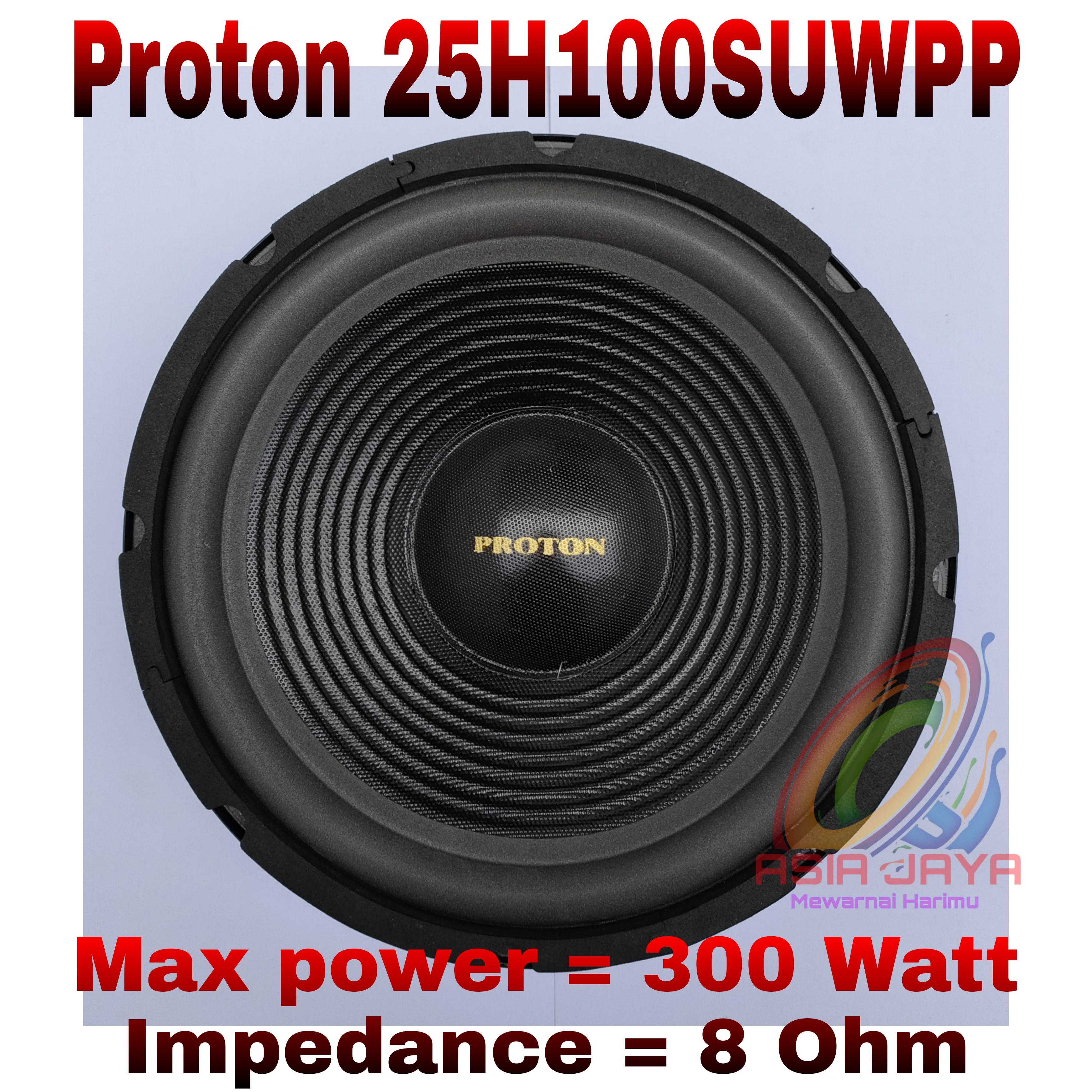 Speker Woofer 10 inch Proton 25H100SUWPP Speakers