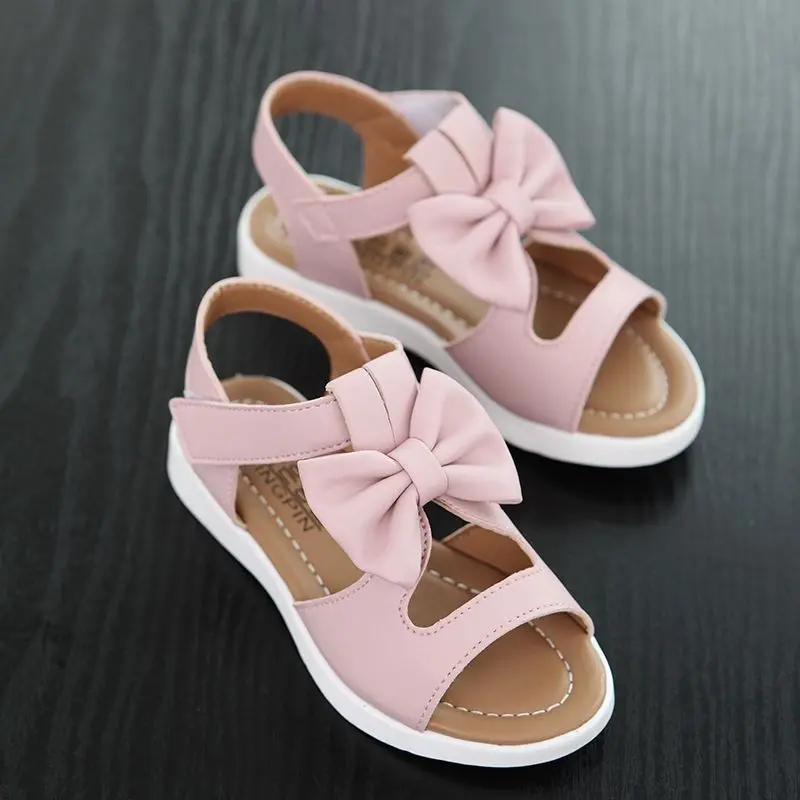 Sandal Perempuan, Bahan Bernafas, Ketibaan Baru pada tahun 2025, Sesuai untuk Kanak-kanak pada Musim Panas, Kaki Terbuka, untuk Kanak-kanak Tengah dan Besar, Sesuai untuk Pelajar, Sandal Pantai, Kasut Puteri Gadis Kecil