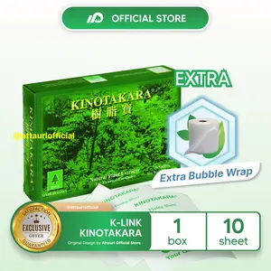 K LINK KINO Kinotakara Original 1 Box isi 10 Lembar Koyo Penyerap racun dari Dalam Tubuh Kino Takara Attauri Store K Link Official Original Store