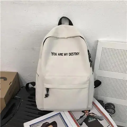 Cặp Sách, Nữ Phong Cách Harajuku Hàn Quốc, Ba Lô Sinh Viên Trung Học Ulzzang, Nam Ins, Thích Hợp Cho Học Sinh Trung Học Cơ Sở, Ba Lô Dễ Phối Đồ Backpack Đeo Vai thanh lịch tích hợp ngăn phân loại 5