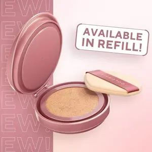(KEMASAN REFILL) WARDAH Colorfit Perfect Glow Cushion SPF 40 PA+++ | Foundation Cair By Wardah Skincare