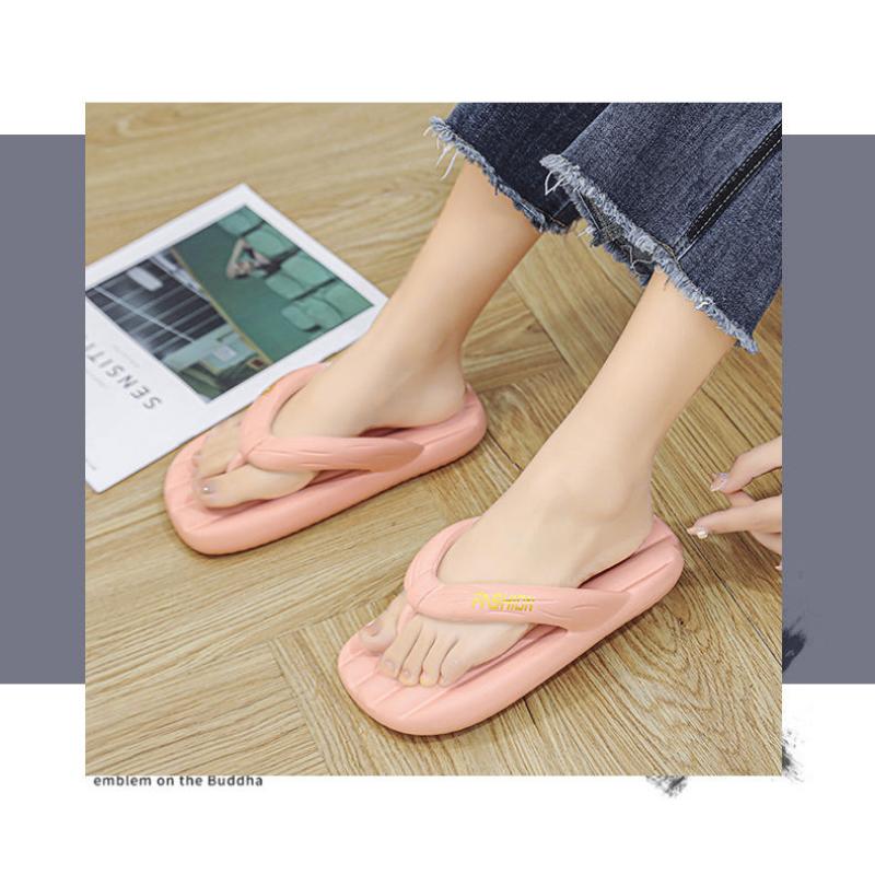 Product Introduction of Men Wear 2024 Hot Super Soft Thick Sole Anti-slip Anti-odor Lightweight Outdoor Home Clip-on Slippers 43