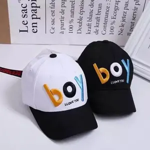 Topi anak Bordir BOY / TOPI ANAK BORDIR BOY /TOPI ANAK MOTIF BORDIR BOY MODEL TERBARU 2022 / Topi Fashion